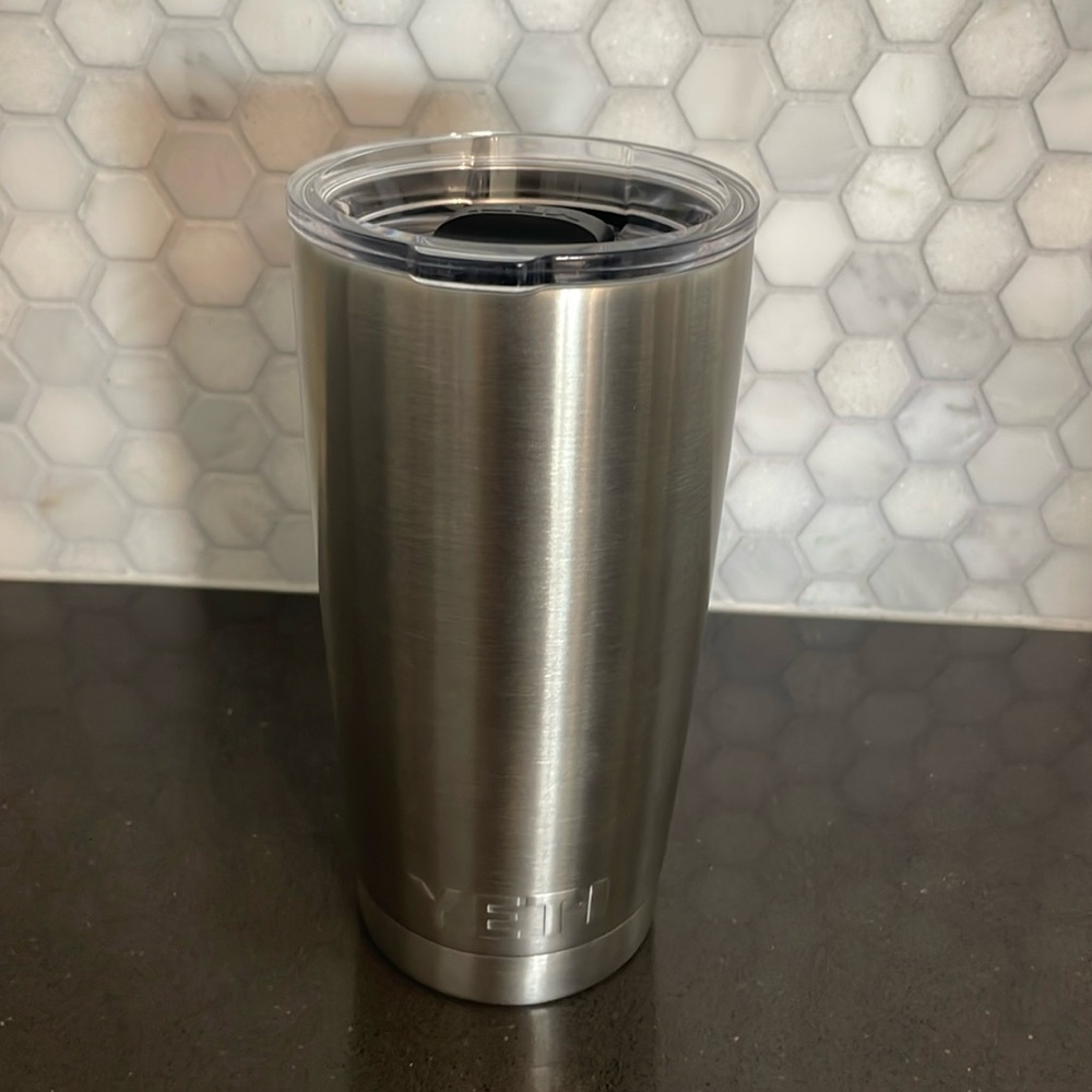 Yeti Silver Travel Coffee Mug